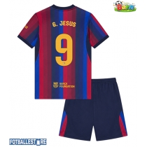 Barcelona Gabriel Jesus #9 Hjemmedraktsett Barn 2026-27 Kortermet (+ Korte bukser)